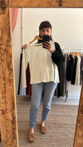 T-shirt Danielle Burro in lino