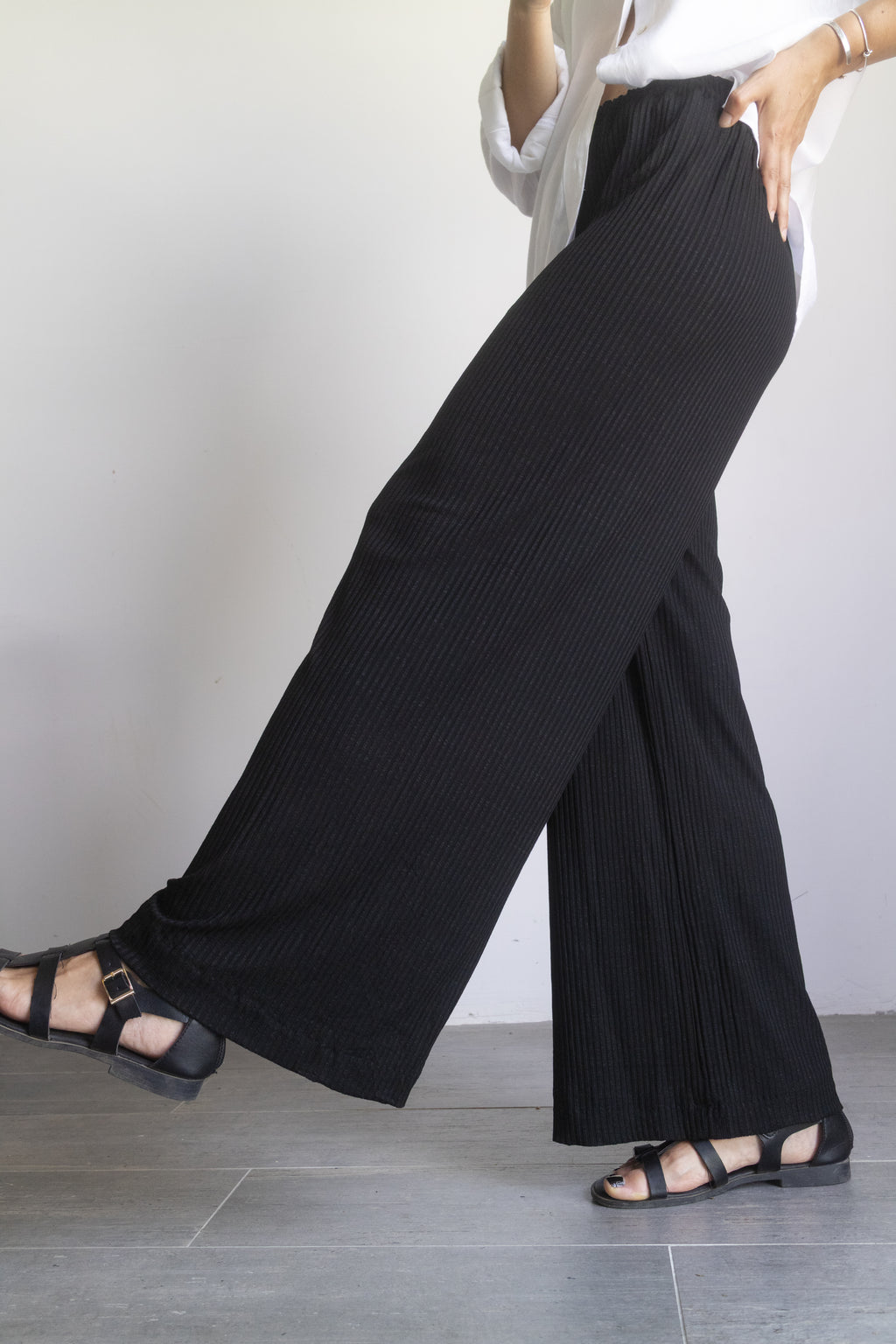Pantalone in jersey Nero