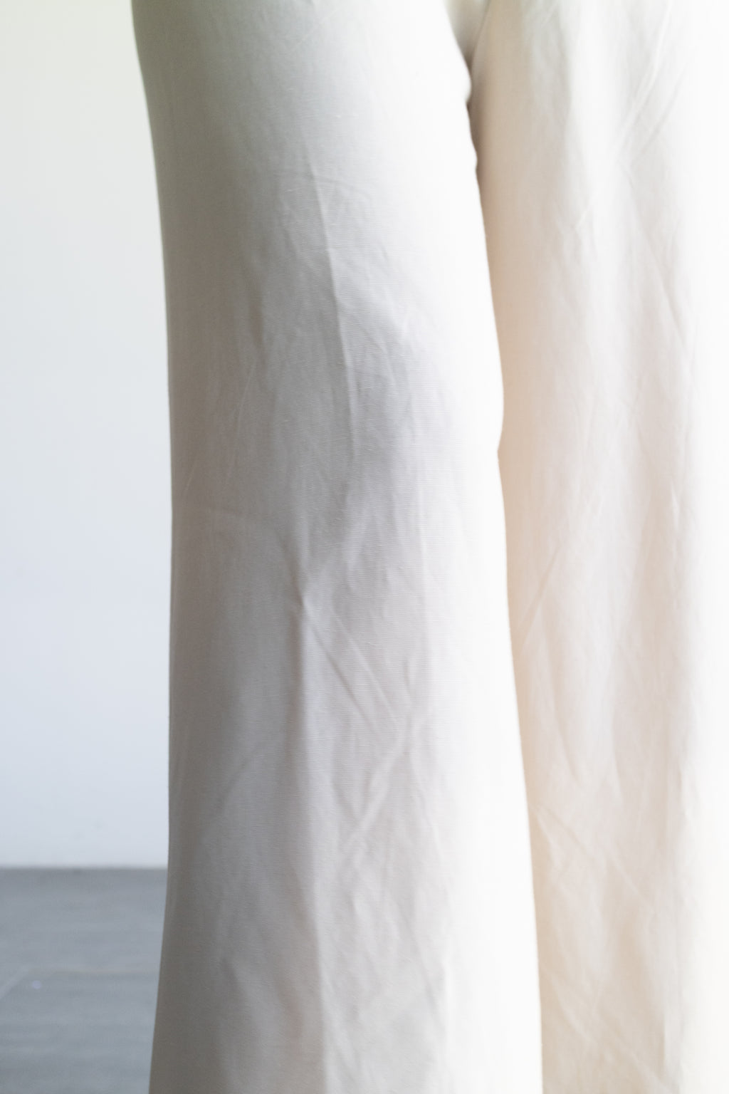 pantalone palazzo crema