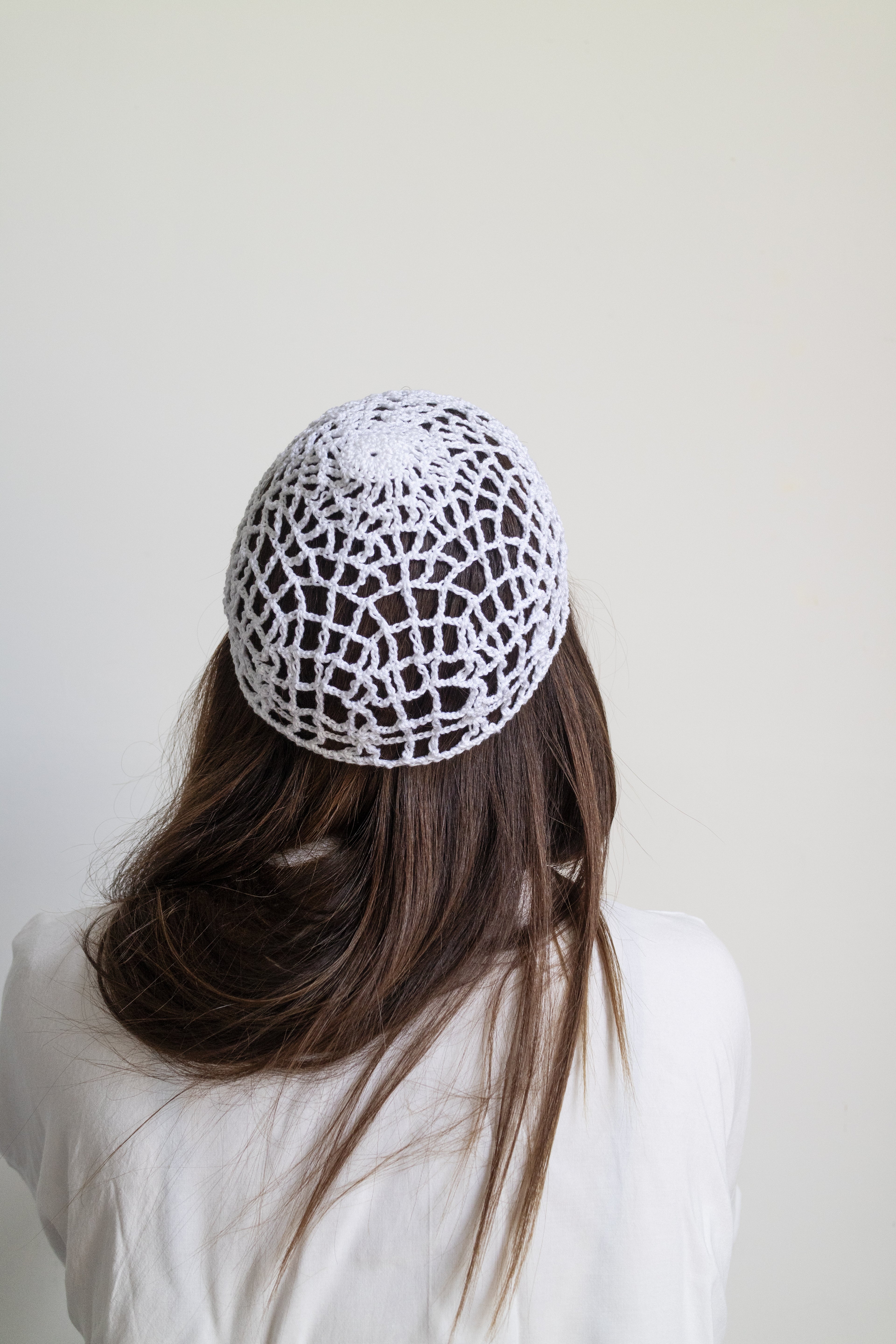 Cappello a Rete Bianco