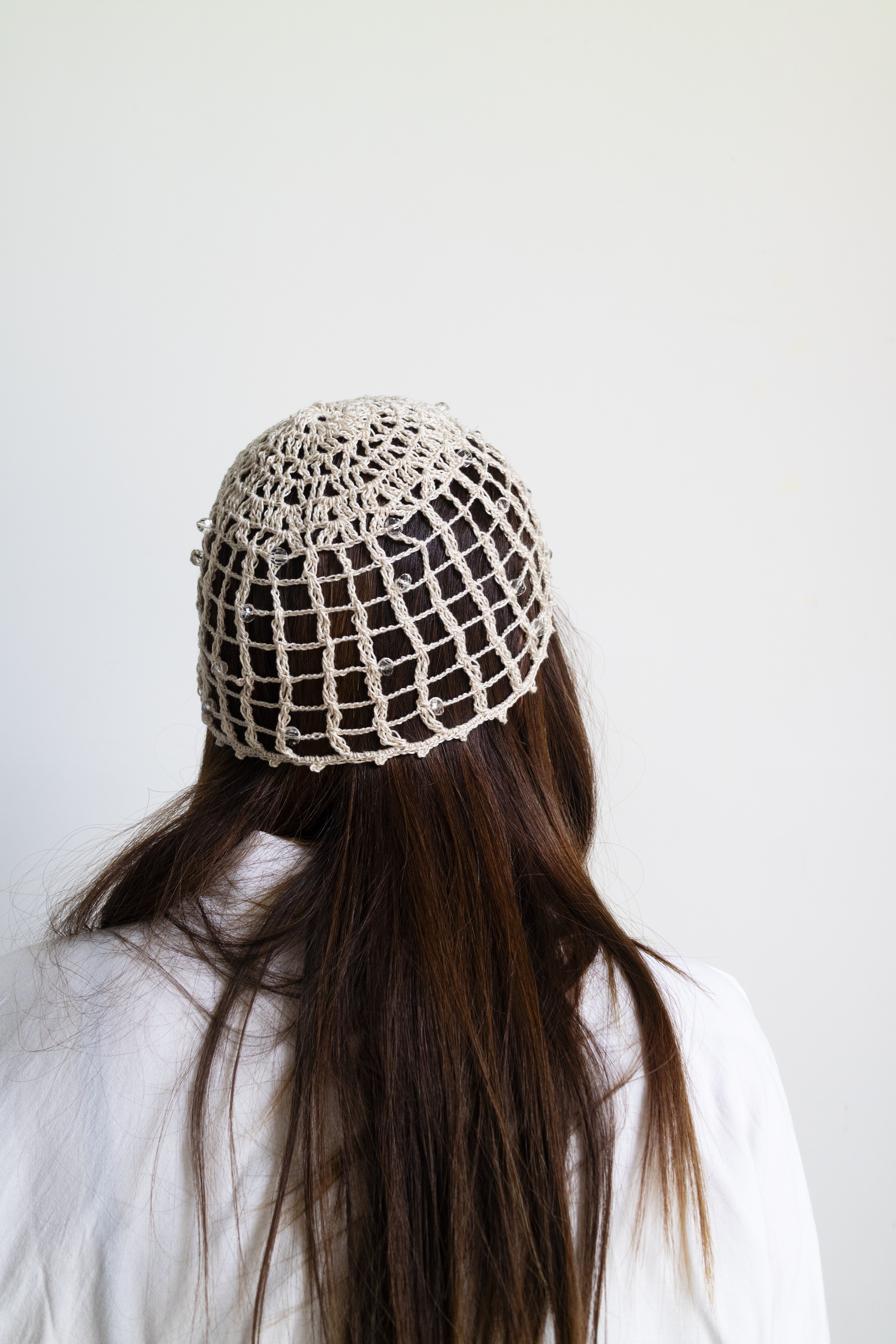 Cappello a Rete Colore Corda