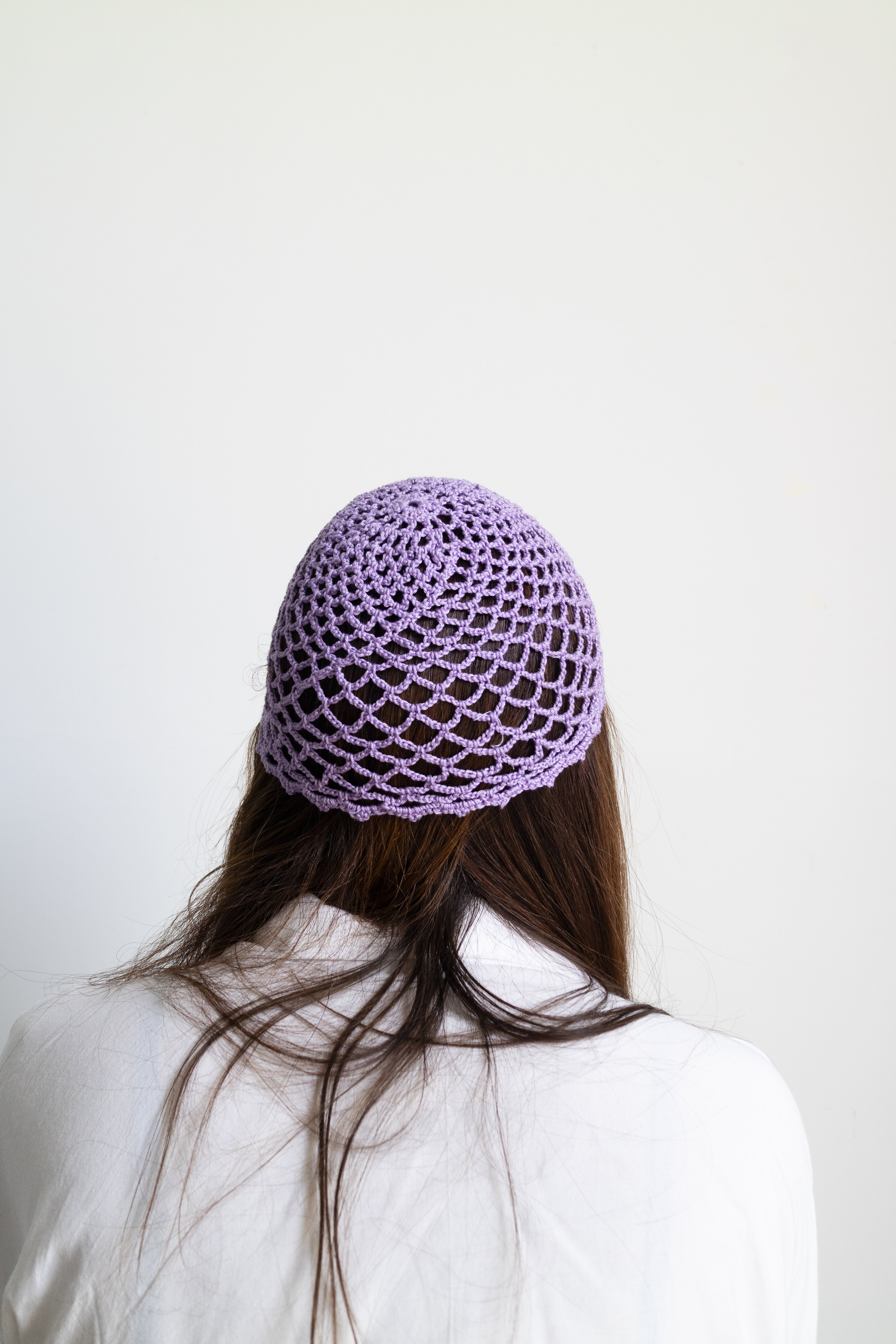 Cappello a Rete Lilla