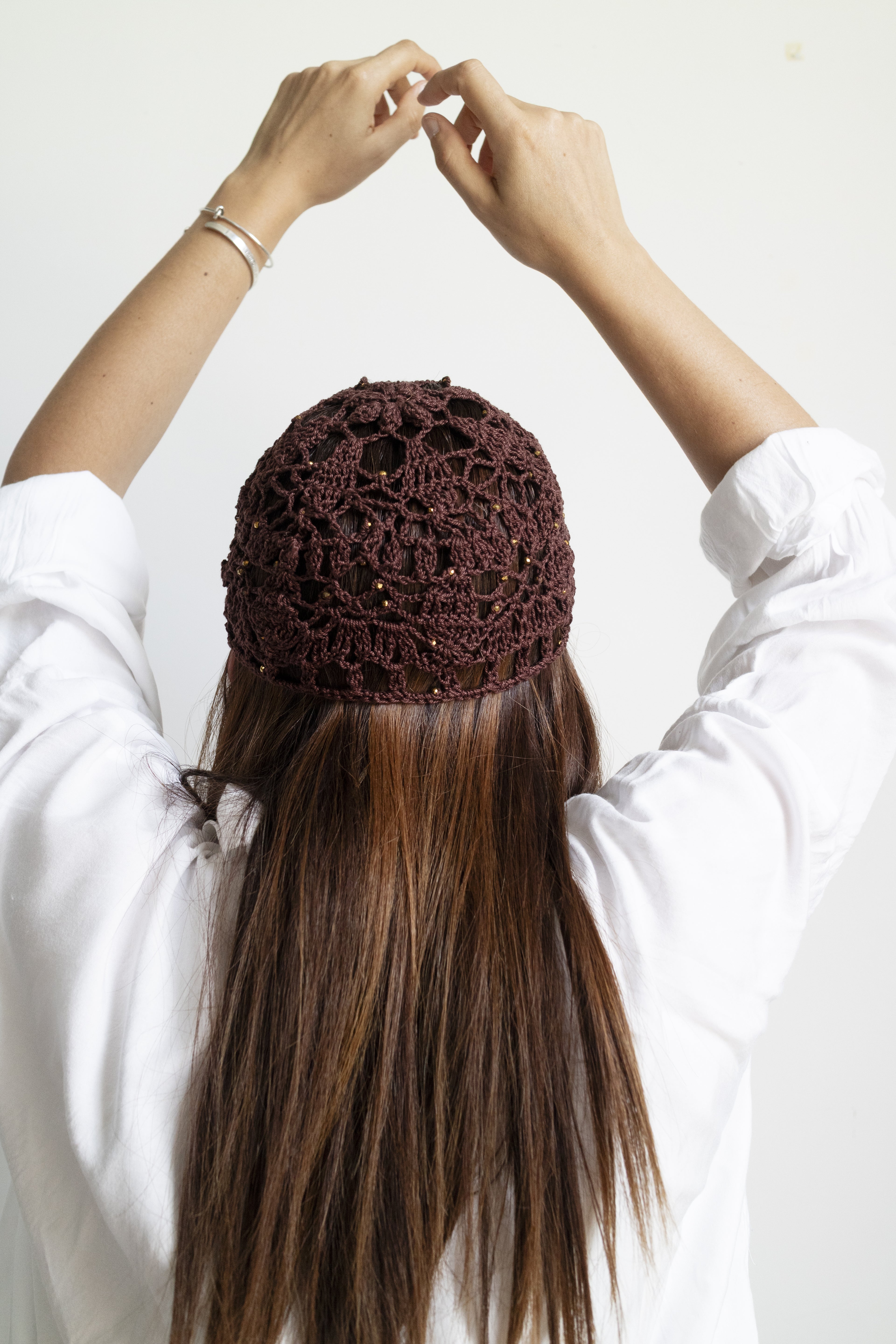 Cappello a Rete Cioccolato