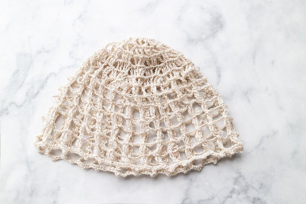 Cappello a Rete Colore Corda