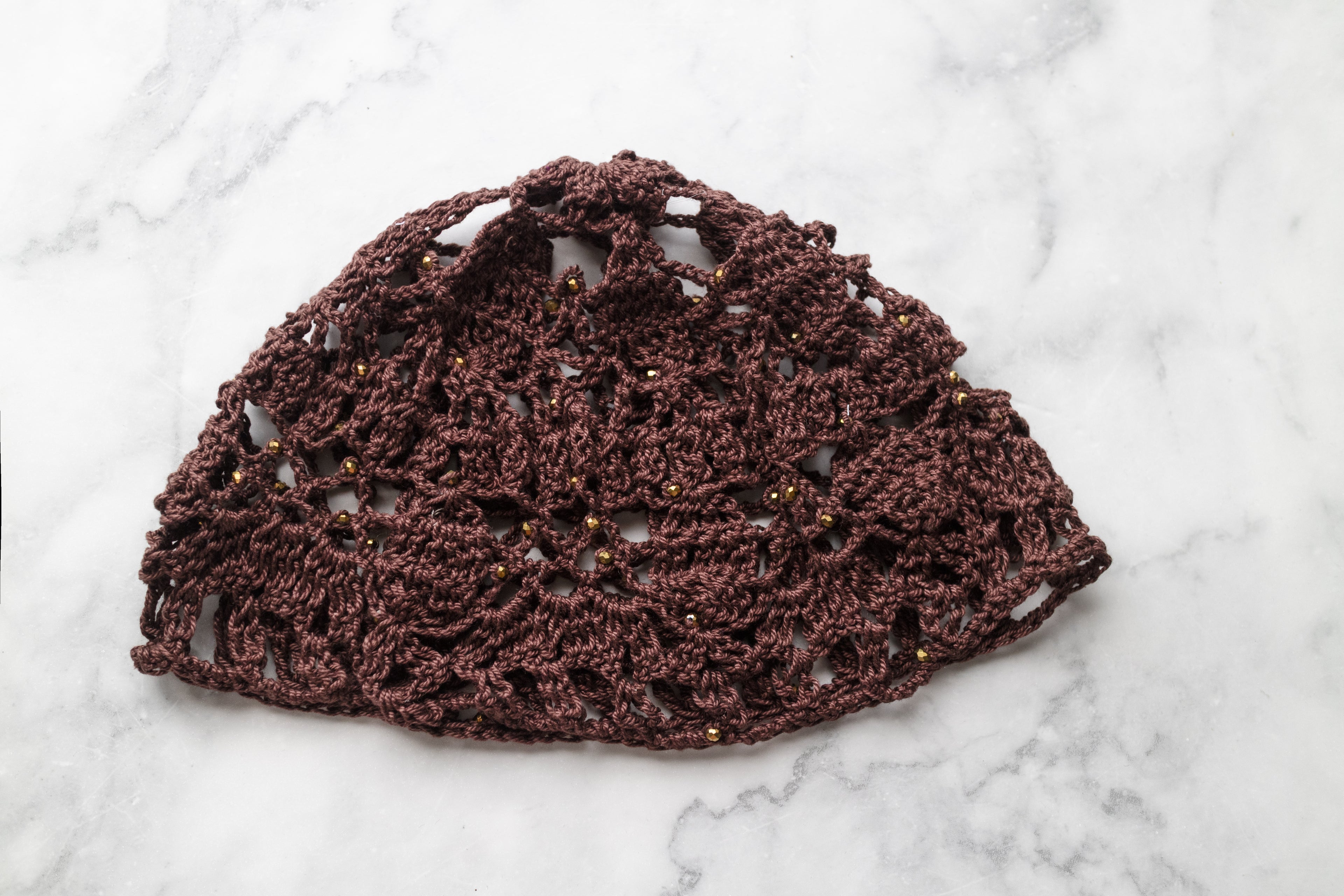 Cappello a Rete Cioccolato