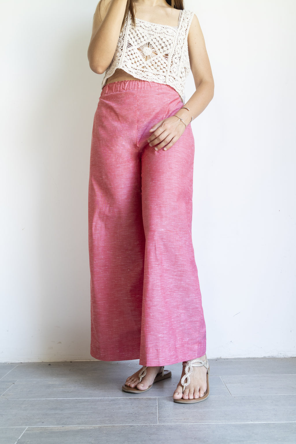 pantalone palazzo corallo