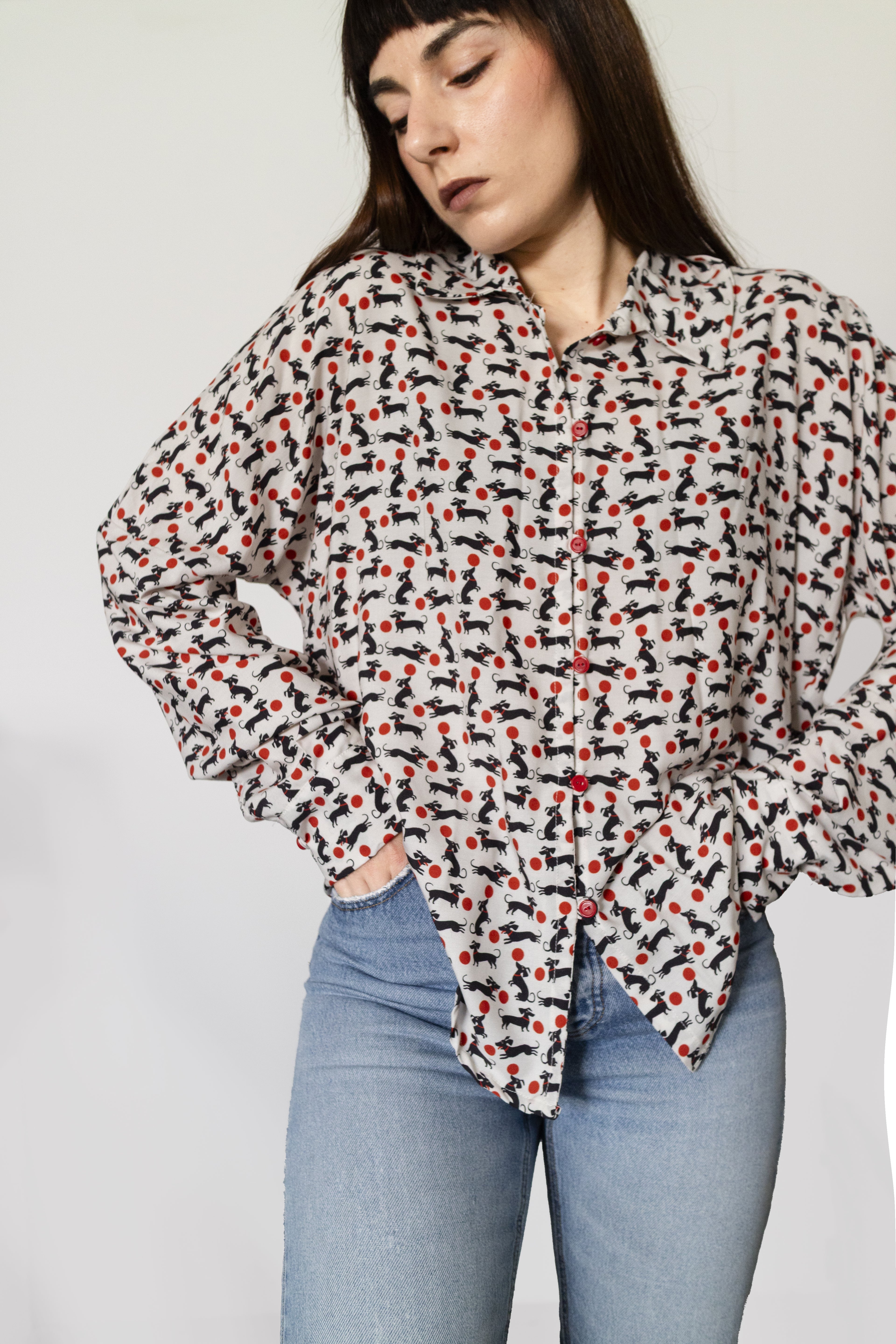 Camicia con bassotti