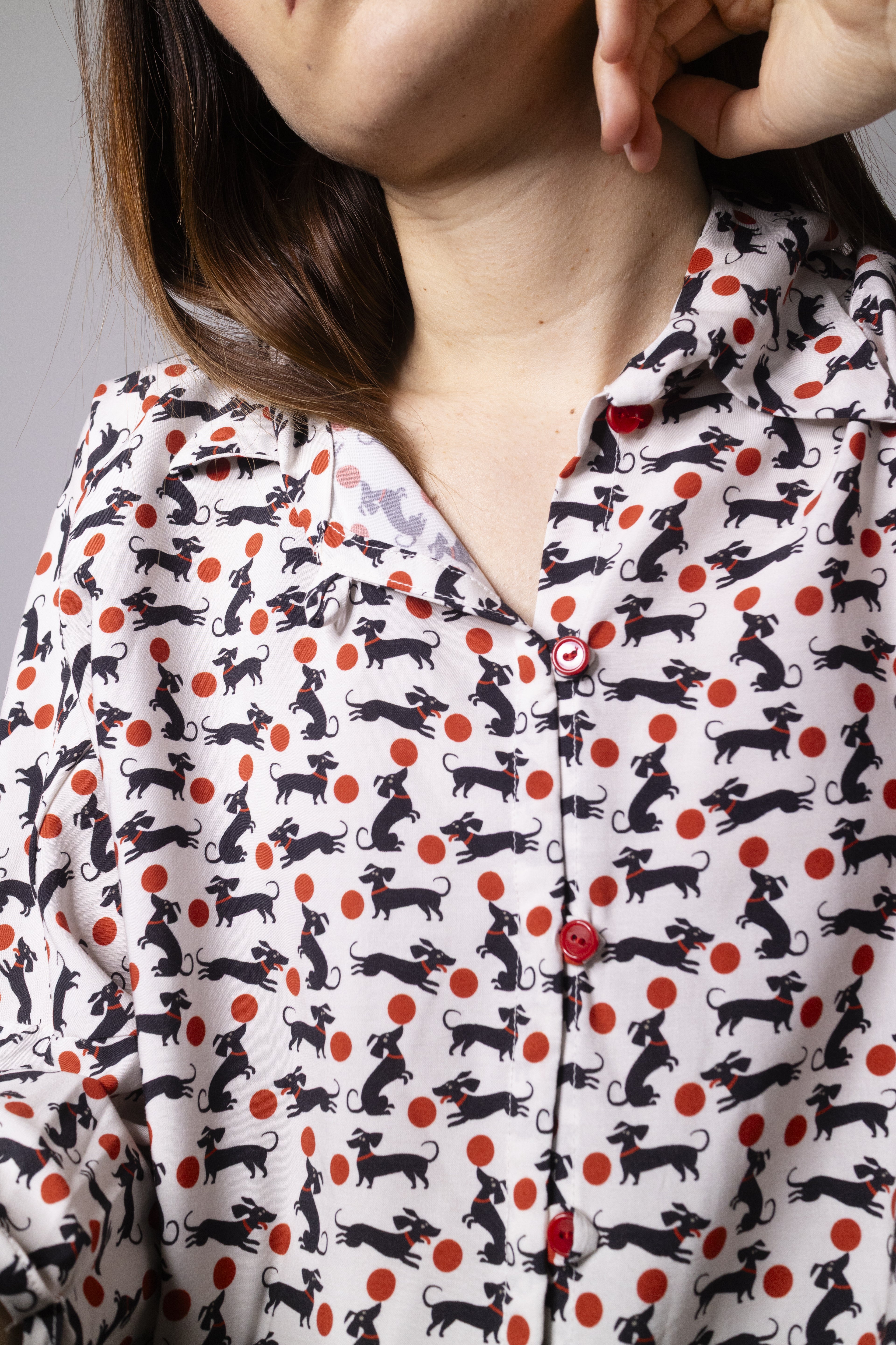 Camicia con bassotti