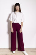 Pantalone Palazzo Bordeaux