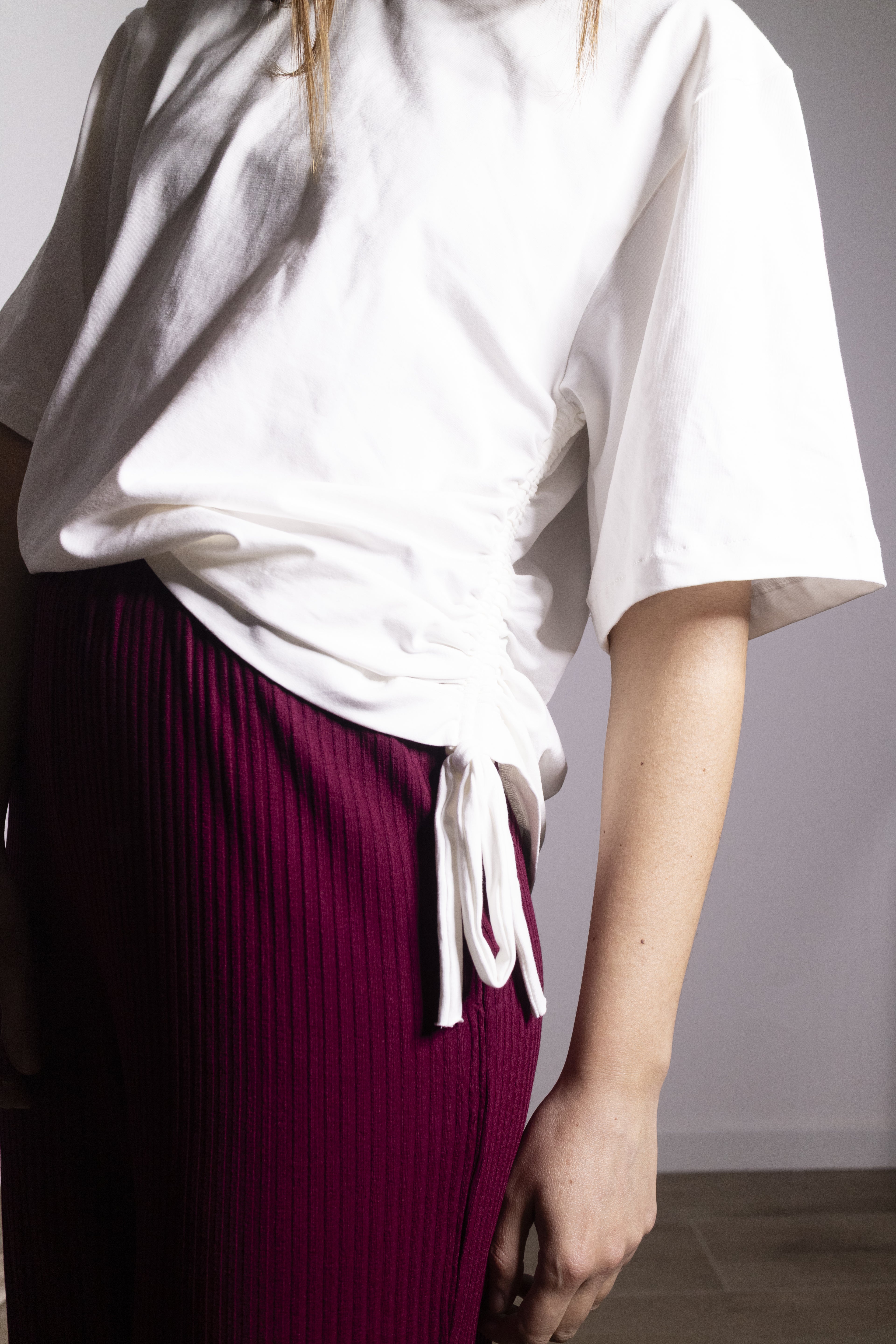 Pantalone Palazzo Bordeaux