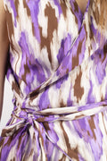 Gilet ikat con laccetto