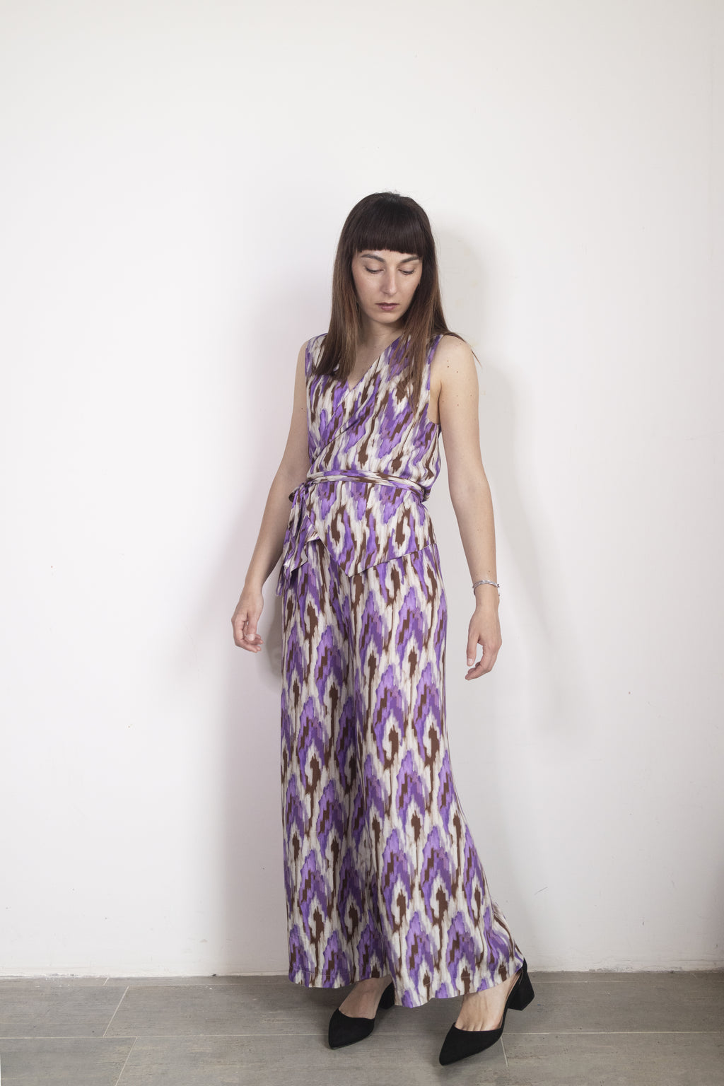Pantalone Palazzo ikat