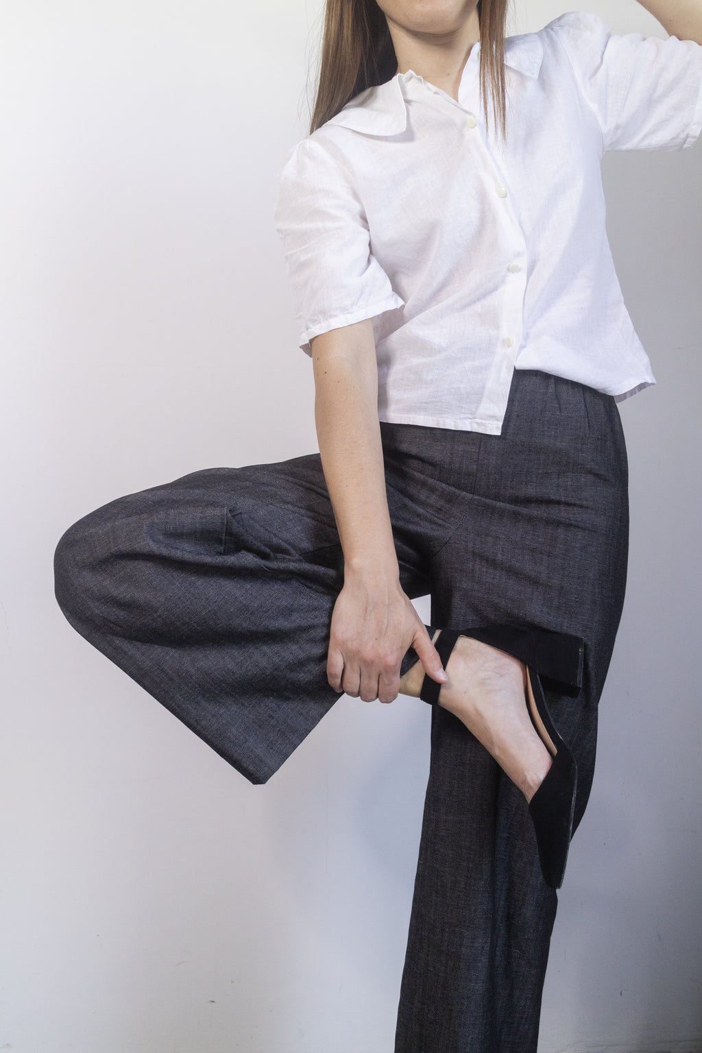 Jeans Palazzo Nero