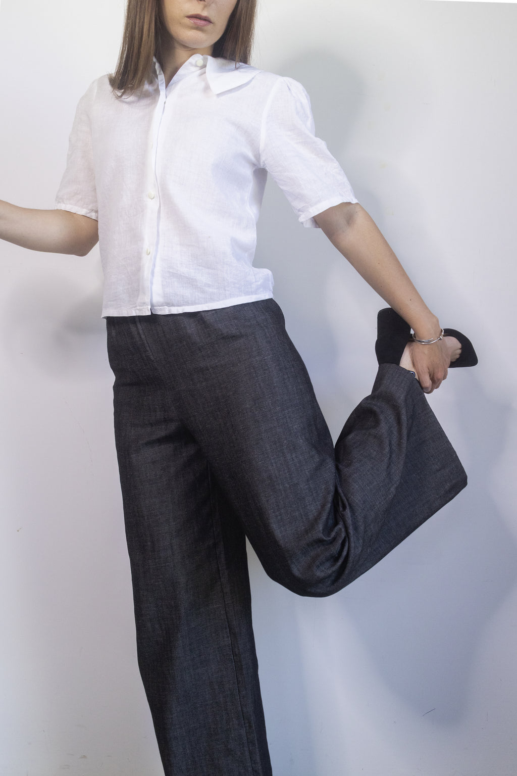 Jeans Palazzo Nero